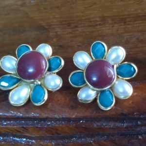 Multicoloured Pachi Small Earrings